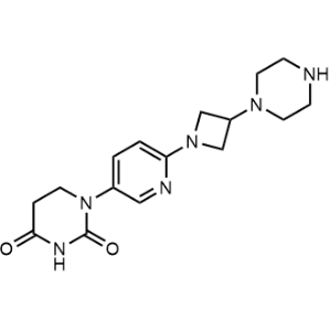 1-(6-(3-(Piperazin-1-yl)azetidin-1-yl)pyridin-3-yl)dihydropyrimidine-2,4(1H,3H)-dione|CS-1357927