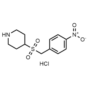 4-((4-Nitrobenzyl)sulfonyl)piperidine hydrochloride|CS-1357953
