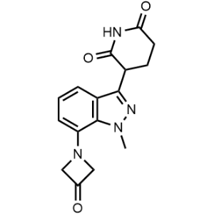 3-(1-Methyl-7-(3-oxoazetidin-1-yl)-1H-indazol-3-yl)piperidine-2,6-dione|CS-1357954
