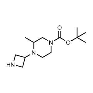 tert-Butyl 4-(azetidin-3-yl)-3-methylpiperazine-1-carboxylate|CS-1357956