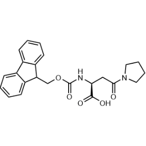 (S)-2-((((9H-Fluoren-9-yl)methoxy)carbonyl)amino)-4-oxo-4-(pyrrolidin-1-yl)butanoic acid|CS-1357958