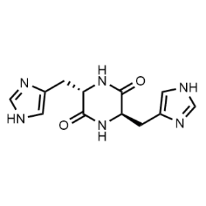 (3S,6R)-3,6-Bis((1H-imidazol-4-yl)methyl)piperazine-2,5-dione|CS-1357959