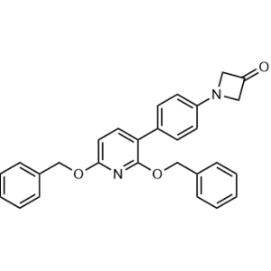 1-(4-(2,6-Bis(benzyloxy)pyridin-3-yl)phenyl)azetidin-3-one|CS-1357973