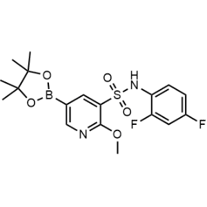 N-(2,4-Difluorophenyl)-2-methoxy-5-(4,4,5,5-tetramethyl-1,3,2-dioxaborolan-2-yl)pyridine-3-sulfonamide|CS-1357983