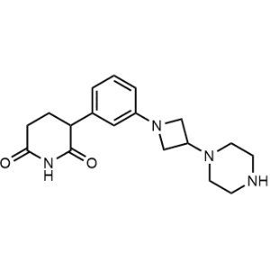 3-(3-(3-(Piperazin-1-yl)azetidin-1-yl)phenyl)piperidine-2,6-dione|CS-1357984