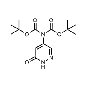 tert-Butyl (tert-butoxycarbonyl)(6-oxo-1,6-dihydropyridazin-4-yl)carbamate|CS-1358016