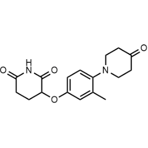 3-(3-Methyl-4-(4-oxopiperidin-1-yl)phenoxy)piperidine-2,6-dione|CS-1358025