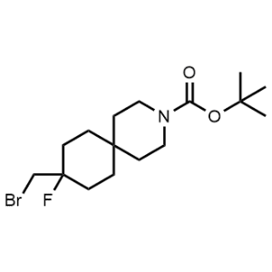 tert-Butyl 9-(bromomethyl)-9-fluoro-3-azaspiro[5.5]undecane-3-carboxylate|CS-1358044