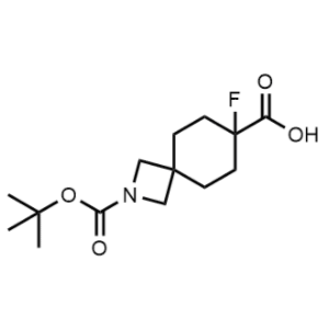 2-(tert-Butoxycarbonyl)-7-fluoro-2-azaspiro[3.5]nonane-7-carboxylic acid|CS-1358045