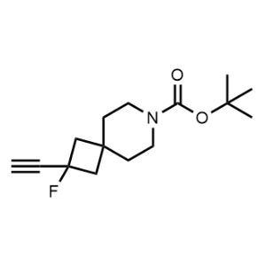 tert-Butyl 2-ethynyl-2-fluoro-7-azaspiro[3.5]nonane-7-carboxylate|CS-1358050
