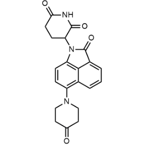 3-(2-Oxo-6-(4-oxopiperidin-1-yl)benzo[cd]indol-1(2H)-yl)piperidine-2,6-dione|CS-1358086