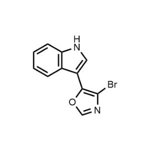 4-Bromo-5-(1H-indol-3-yl)oxazole|CS-1358132