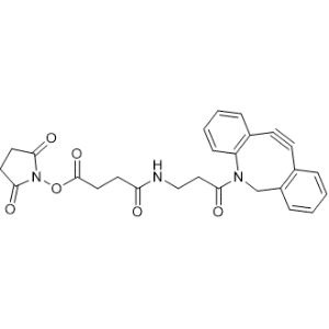 Butanoic acid, 4-[[3-(11,12-didehydrodibenz[b,f]azocin-5(6H)-yl)-3-oxopropyl]amino]-4-oxo-, 2,5-dioxo-1-pyrrolidinyl ester|CS-1358136