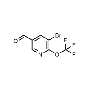 5-Bromo-6-(trifluoromethoxy)nicotinaldehyde|CS-1358148