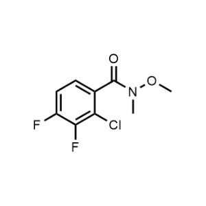 2-Chloro-3,4-difluoro-N-methoxy-N-methylbenzamide|CS-1358156