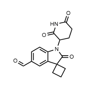 1'-(2,6-Dioxopiperidin-3-yl)-2'-oxospiro[cyclobutane-1,3'-indoline]-5'-carbaldehyde|CS-1358172