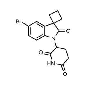 3-(5'-Bromo-2'-oxospiro[cyclobutane-1,3'-indolin]-1'-yl)piperidine-2,6-dione|CS-1358173
