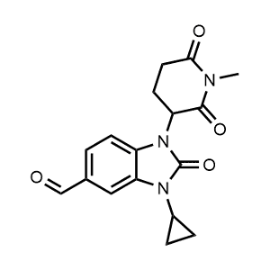 3-Cyclopropyl-1-(1-methyl-2,6-dioxopiperidin-3-yl)-2-oxo-2,3-dihydro-1H-benzo[d]imidazole-5-carbaldehyde|CS-1358177