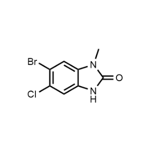 6-Bromo-5-chloro-1-methyl-1,3-dihydro-2H-benzo[d]imidazol-2-one|CS-1358199