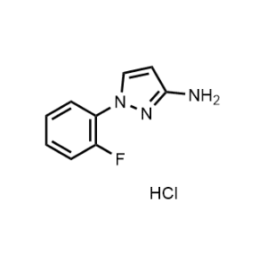 1-(2-Fluorophenyl)-1H-pyrazol-3-amine hydrochloride|CS-1358243