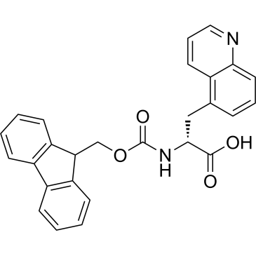 (R)-2-((((9H-Fluoren-9-yl)methoxy)carbonyl)amino)-3-(quinolin-5-yl)propanoic acid|CS-1358267
