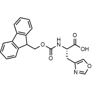 (S)-2-((((9H-Fluoren-9-yl)methoxy)carbonyl)amino)-3-(oxazol-4-yl)propanoic acid|CS-1358275