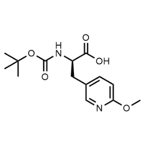 (R)-2-((tert-Butoxycarbonyl)amino)-3-(6-methoxypyridin-3-yl)propanoic acid|CS-1358316