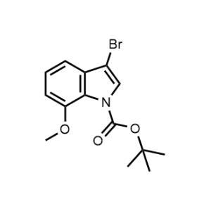 tert-Butyl 3-bromo-7-methoxy-1H-indole-1-carboxylate|CS-1358321