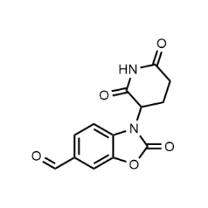 3-(2,6-Dioxopiperidin-3-yl)-2-oxo-2,3-dihydrobenzo[d]oxazole-6-carbaldehyde|CS-1358364
