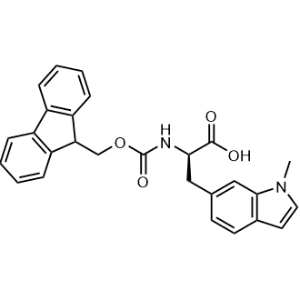 (R)-2-((((9H-Fluoren-9-yl)methoxy)carbonyl)amino)-3-(1-methyl-1H-indol-6-yl)propanoic acid|CS-1358445