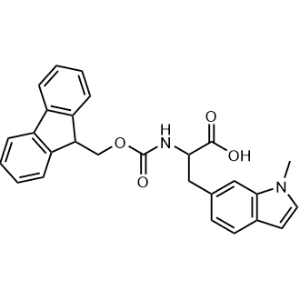 2-((((9H-Fluoren-9-yl)methoxy)carbonyl)amino)-3-(1-methyl-1H-indol-6-yl)propanoic acid|CS-1358446