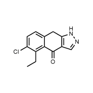 6-Chloro-5-ethyl-1,9-dihydro-4H-benzo[f]indazol-4-one|CS-1358683