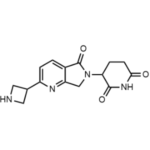 3-(2-(Azetidin-3-yl)-5-oxo-5,7-dihydro-6H-pyrrolo[3,4-b]pyridin-6-yl)piperidine-2,6-dione|CS-1358696