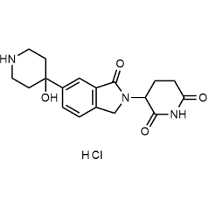 3-(6-(4-Hydroxypiperidin-4-yl)-1-oxoisoindolin-2-yl)piperidine-2,6-dione hydrochloride|CS-1358703