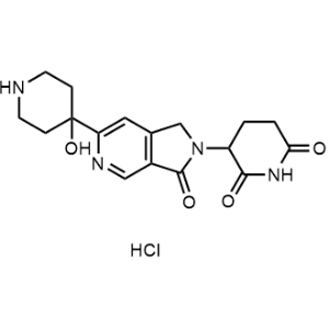 3-(6-(4-Hydroxypiperidin-4-yl)-3-oxo-1,3-dihydro-2H-pyrrolo[3,4-c]pyridin-2-yl)piperidine-2,6-dione hydrochloride|CS-1358704