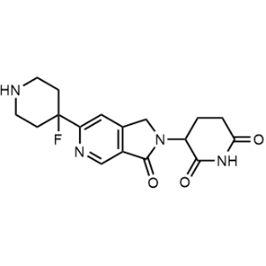3-(6-(4-Fluoropiperidin-4-yl)-3-oxo-1,3-dihydro-2H-pyrrolo[3,4-c]pyridin-2-yl)piperidine-2,6-dione|CS-1358705