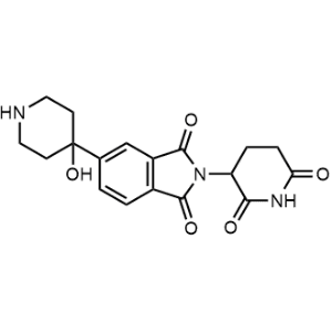 2-(2,6-Dioxopiperidin-3-yl)-5-(4-hydroxypiperidin-4-yl)isoindoline-1,3-dione|CS-1358708