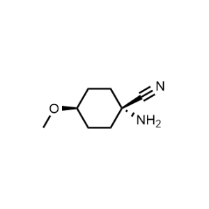 cis-1-Amino-4-methoxycyclohexane-1-carbonitrile|CS-1358850