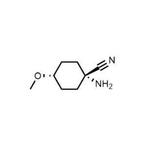 trans-1-Amino-4-methoxycyclohexane-1-carbonitrile|CS-1358853
