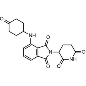 2-(2,6-Dioxopiperidin-3-yl)-4-((4-oxocyclohexyl)amino)isoindoline-1,3-dione|CS-1358862