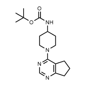 tert-Butyl (1-(6,7-dihydro-5H-cyclopenta[d]pyrimidin-4-yl)piperidin-4-yl)carbamate|CS-1358962