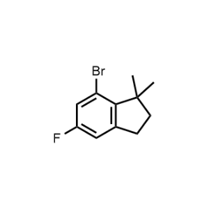 7-Bromo-5-fluoro-1,1-dimethyl-2,3-dihydro-1H-indene|CS-1359034