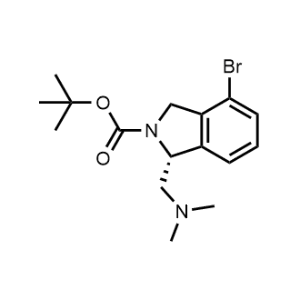 tert-Butyl (R)-4-bromo-1-((dimethylamino)methyl)isoindoline-2-carboxylate|CS-1359047