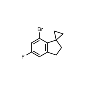 7'-Bromo-5'-fluoro-2',3'-dihydrospiro[cyclopropane-1,1'-indene]|CS-1359049