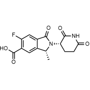 (R)-2-((S)-2,6-Dioxopiperidin-3-yl)-6-fluoro-3-methyl-1-oxoisoindoline-5-carboxylic acid|CS-1359080