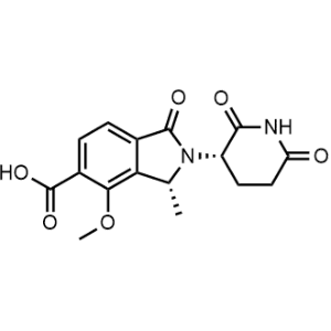 (R)-2-((S)-2,6-Dioxopiperidin-3-yl)-4-methoxy-3-methyl-1-oxoisoindoline-5-carboxylic acid|CS-1359081
