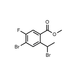 Methyl 4-bromo-2-(1-bromoethyl)-5-fluorobenzoate|CS-1359083