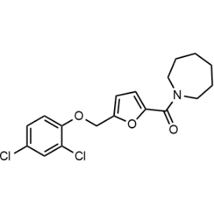 Azepan-1-yl(5-((2,4-dichlorophenoxy)methyl)furan-2-yl)methanone|CS-1359404