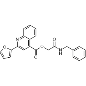2-(Benzylamino)-2-oxoethyl 2-(furan-2-yl)quinoline-4-carboxylate|CS-1359408