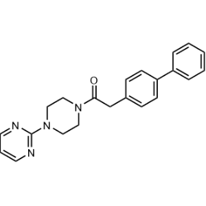 2-([1,1'-Biphenyl]-4-yl)-1-(4-(pyrimidin-2-yl)piperazin-1-yl)ethan-1-one|CS-1359409